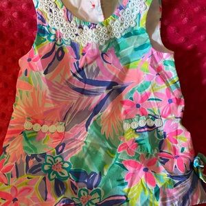 Lilly Pulitzer flower baby dress